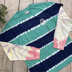 M1 -- NWT multicolor BILLIONAIRE BOYS CLUB dimensional tie dye men's shirt LARGE